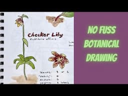 Botanical Drawing for Recovering Perfectionists: Ink and Watercolor