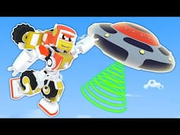 UFO Sighting! 👽 Robofuse | Rescue Vehicles for Kids