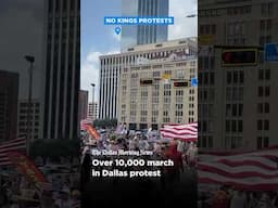 Over 10,000 march in Dallas protest