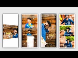 New Trending 1Photo Cut lyrical video editing in Alight Motion Instagram trending love lyrics video