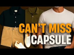 15 Outfits From 8 Pieces | Summer Capsule Wardrobe for Men