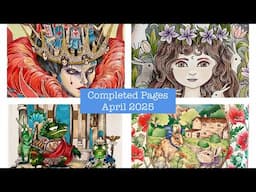 Completed Coloring Pages | April 2025