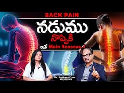 BACK PAIN : Cause Of Back Pain | Reason's & Fact's About Back Pain By Dr. Sudheer Dara