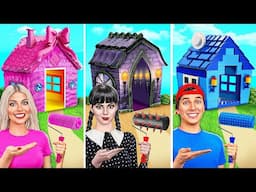 One Colored House Challenge | Funny Situations and Fails by Mega DO Challenge