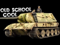 OLD SCHOOL Night Shift Is Back! Let's Paint The E-100 Monster Tank (Amusing Hobby 1/35)