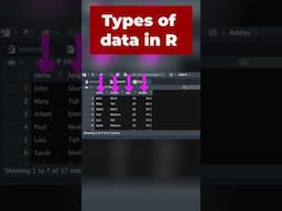 R Programming 101: Master Data Types in Minutes! 🔥