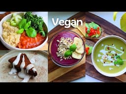 COLORFUL VEGAN MEALS 🌱 What I eat in a day (gluten-free)