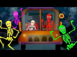 5 Skeletons Riding On a Bus + More Spooky Rhymes And Songs Collection