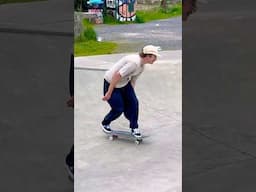 Monte Rio DIY - 1/2 Cab Blunt Slide 270 Mini Ramp Rollersurfer, Joel Jutagir #skateboarding #shorts