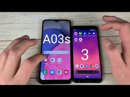 Google Pixel 3 Vs Samsung A03s Speed Test Comparison