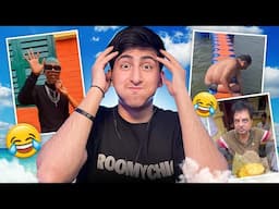 Reacting To The Funniest Videos In Internet😂🤣With Water In Mouth Challenge🤣