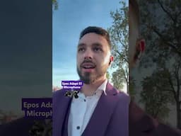 MIC TEST: Epos Adapt E1 TWS Earbuds