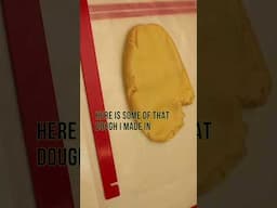 Step 2 of creating a pretty cookie canvas for royal icing cookie decorating