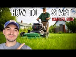 How To Start A Lawncare Business In 2025 (FREE COURSE)