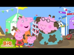 Peppa Pig Explores the Muddy Carnival 🎪 | Peppa & George: Festival Fun | Kids Stories | 40 Minutes