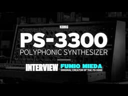 KORG PS-3300 - FUMIO MIEDA INTERVIEW