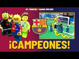 Barcelona Champions of LaLiga 2025 🔵🔴 Yamal goal in lego