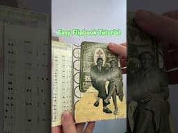Easy Folio Flip Book Tutorial - One Sheet Wonder  #diy #papercrafts