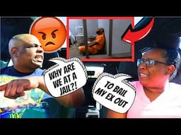 BRINGING MY FIANCE WITH ME TO BAIL MY EX OUT OF JAIL! *HE SNAPS*