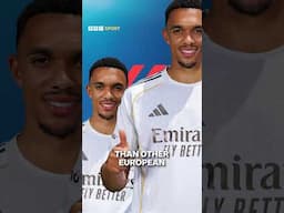 Why Trent won't wear number 66 at Real Madrid! BBC Sport #shorts