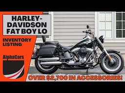 Tour This Customized 2016 Harley-Davidson Soft Tail Fat Boy Lo!