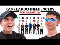 RANKEANDO INFLUENCERS POR SU DINERO