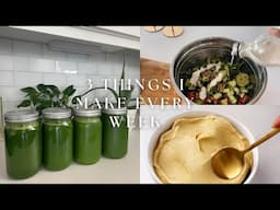 Three Things I Prep Every Week as a Nutritionist!