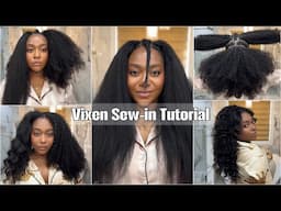 Do It Yourself Vixen Sew-in | Step by Step | Bundle by Bundle | ft. BetterLength