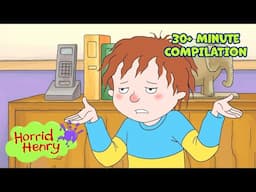 Henry's Vile Vacation & Other Horrid Adventures! 💼 Horrid Henry FULL Episode Compilation | 30+ MINS
