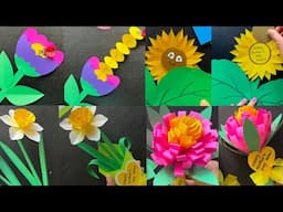 DIY Mother’s day flower card ideas | 3D flower card for mom | Mother’s day gift idea