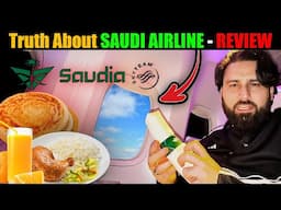 🇸🇦 Saudi Airlines Jeddah to 🇵🇰 Islamabad Full Flight Review | Shocking Food, Seats & Service!!!