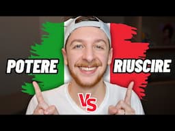 Potere VS Riuscire: Differenze ed Usi In Italiano (SUB ITA) | Imparare l’Italiano