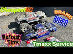 Traxxas Tmaxx 3.3 Get A Full Service & Refresh After 6 Months Of Running! Best Nitro I’ve Owned