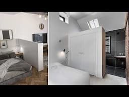 10 Bedroom Partition Ideas: Half Walls