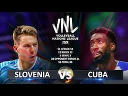 Slovenia vs Cuba | Men's VNL 2025