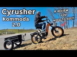 Cyrusher Kommoda 2.0 In Depth Review ~ This E-Bike is Very User Friendly!