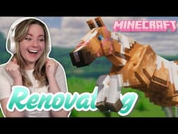 BUILDING MY DREAM STABLES - Minecraft SWEM Horse Barn