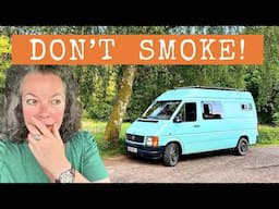 We’ve got a gas leak in our campervan 😬💣🔥