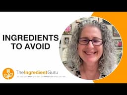 My List of Ingredients To Avoid | What to Look for on Labels #wellnessforlife #healthyliving