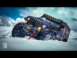 EXTREME Snow Storm Overlanding at 7000+ FT (TOO DEEP!)