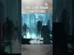 Most Iconic #Horror Game Settings #silenthill #residentevil #FNAF #gaming #shorts #gamingshorts