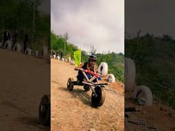 Thing gari race at Shirui lily festival 2025