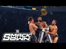 Tag Team Titles on the Line in Insane Match! | WWE SmackDown Highlights 4/25/25 | WWE on USA