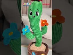 playpop Dancing and Talking Cactus Plush Toy 電動會說話的扭扭仙人掌毛絨玩具 - 香港玩具反"斗"城