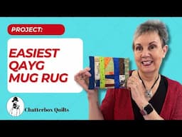 Transform Fabric Scraps into Beautiful Mug Rugs using the Quilt as You Go Technique
