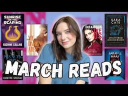 March Wrap Up 💞 // most anticipated release of the year, FFM, & MFM
