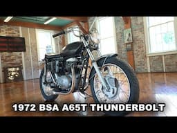 1972 BSA A65T THUNDERBOLT
