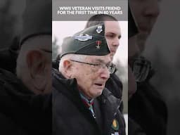 WWII Veteran Jack Foy Visits Fallen Friend After 80 Years