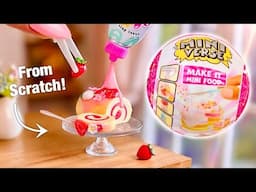 MAKING MINI FOOD! MGA’s Miniverse Make It Mini Food, Nature, Lifestyle, Appliances & More!