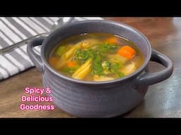 HOW TO MAKE LEMONGRASS SOUP | HEALTHY & DELICIOUS SOUP | @SpicyDeliciousGoodness